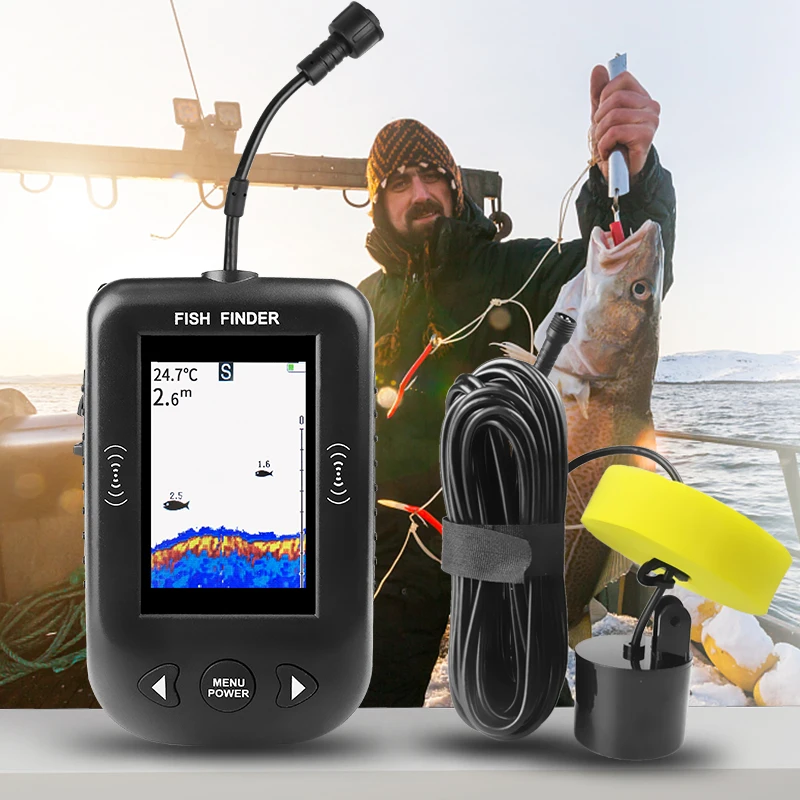 Fish Finder Transducer - Sonda de Pesca Erchang XF03, 45