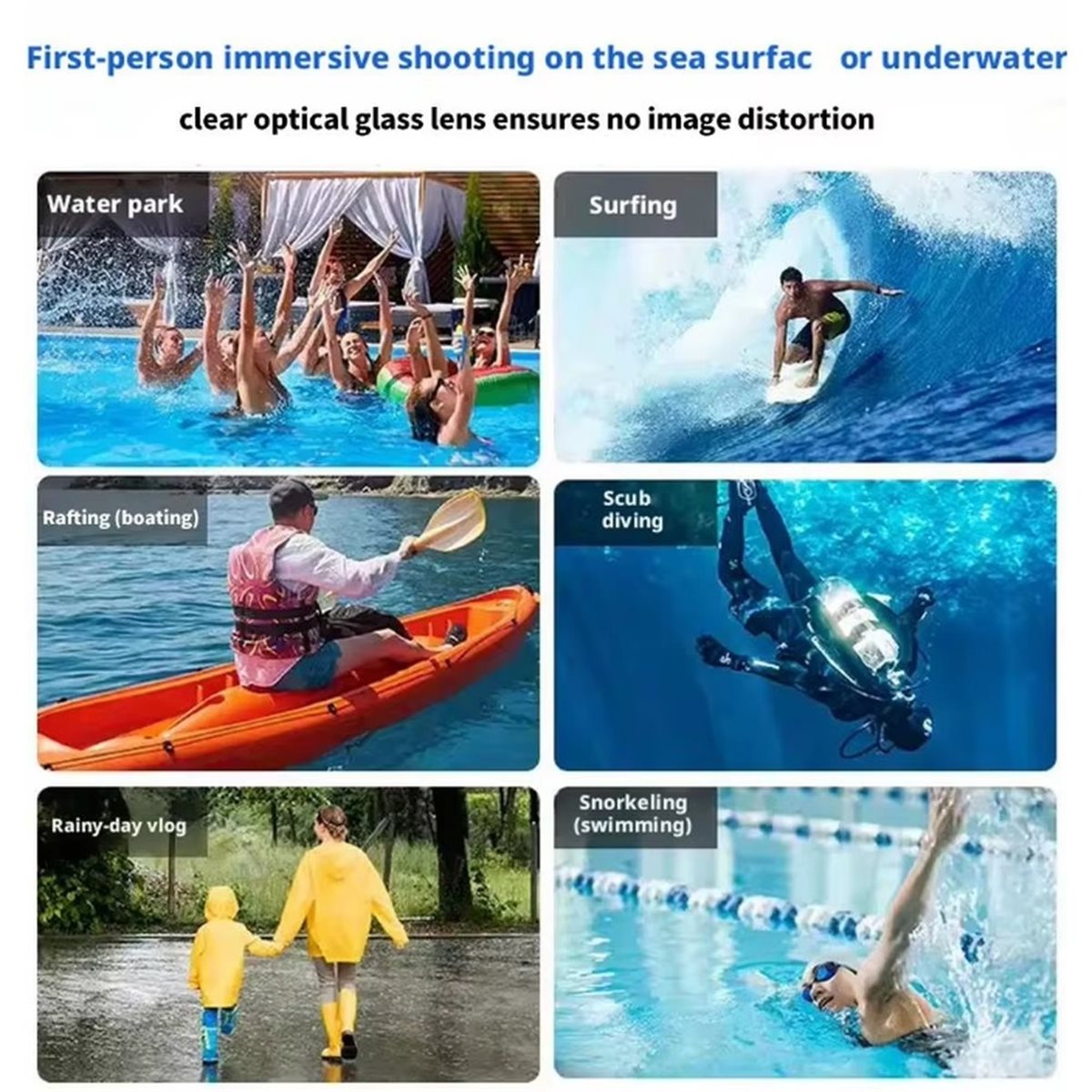 Underwater Camera - Carcasa Sumergible Impermeable N05R para Pocket
