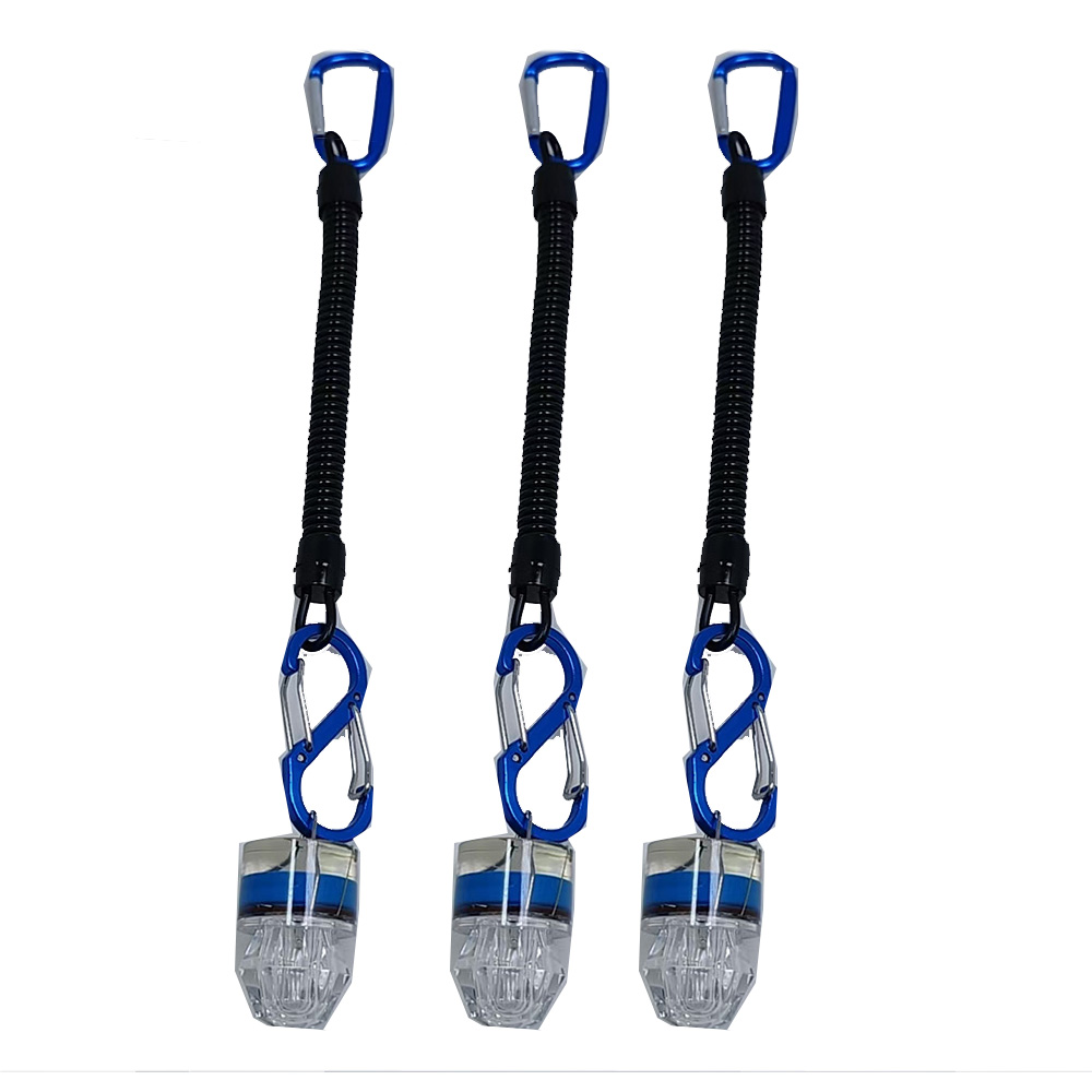 Fish Alarm - Luces LED para pesca con cuerda,