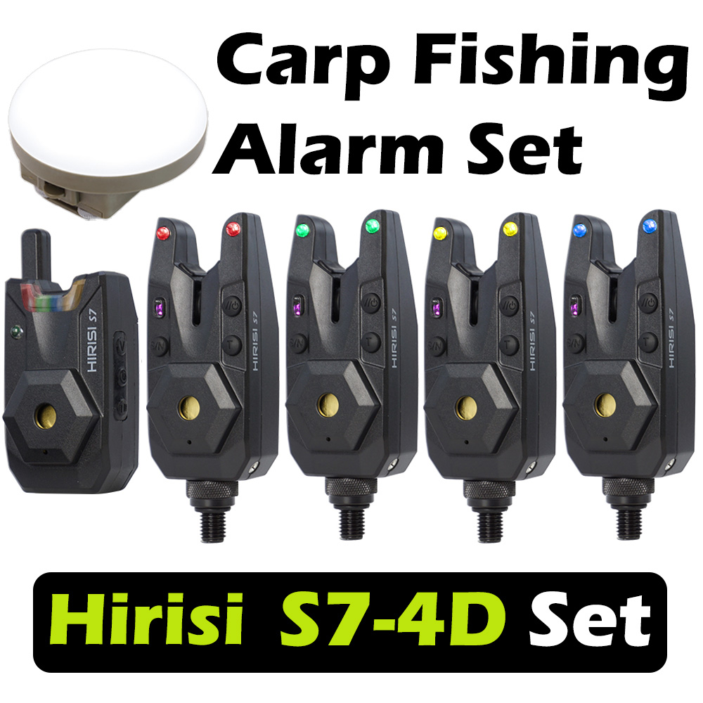 Bite Alarm - Set de Alarmas Inalámbricas para Pesca
