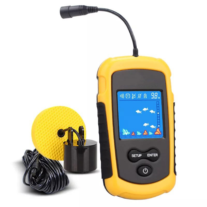 Sonar portátil con pantalla a  - Fish Finder Portable reseña y precio
