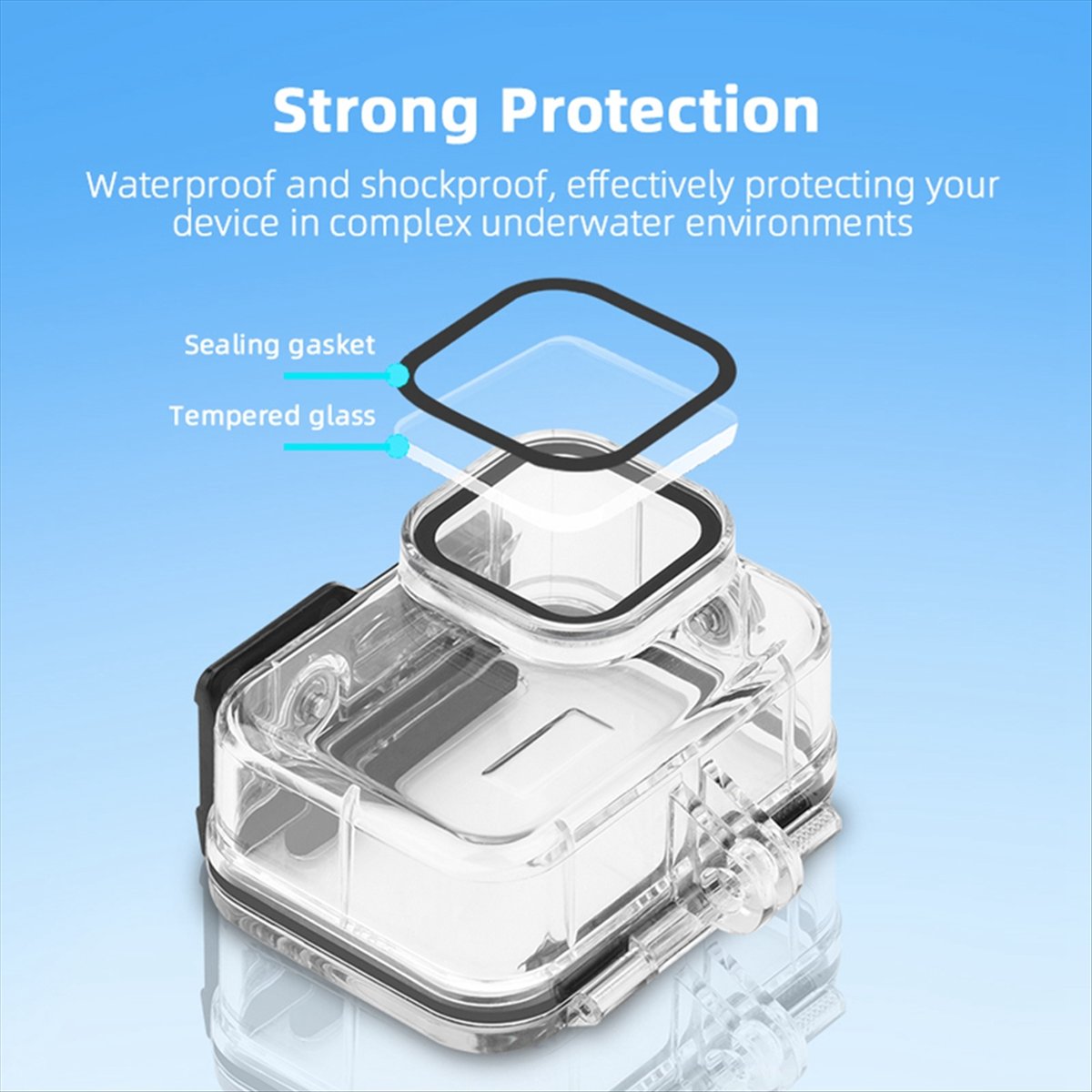 M05K Funda impermeable de 60M  - Underwater Camera reseña y precio
