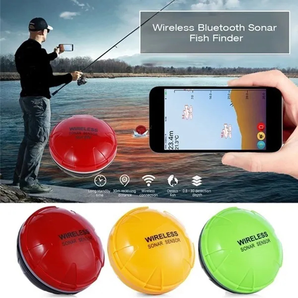 PUPOPAN 100M nuevo teléfono in - Fish Finder Transducer reseña y precio