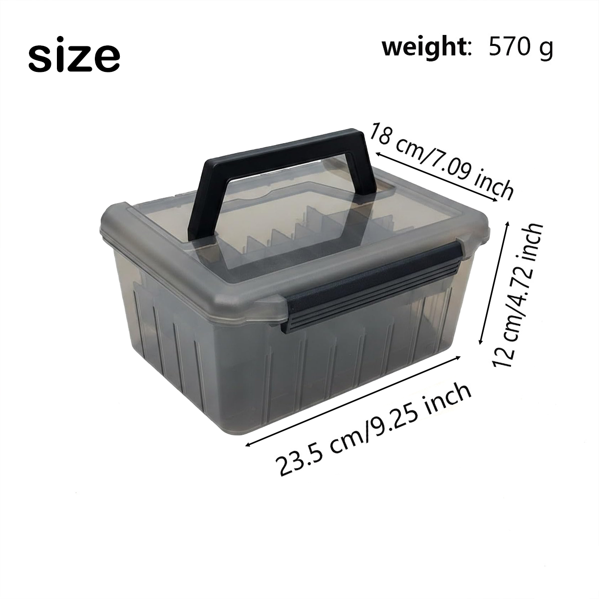 Caja de Pesca con Asa, Estuche - Fish Finder Case reseña y precio
