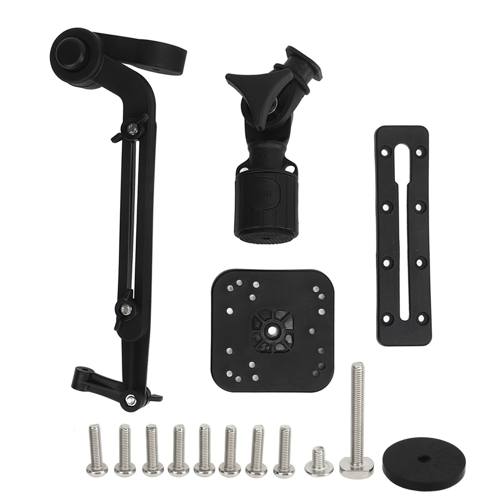 Brazo de montaje de transducto - Fish Finder Mount reseña y precio